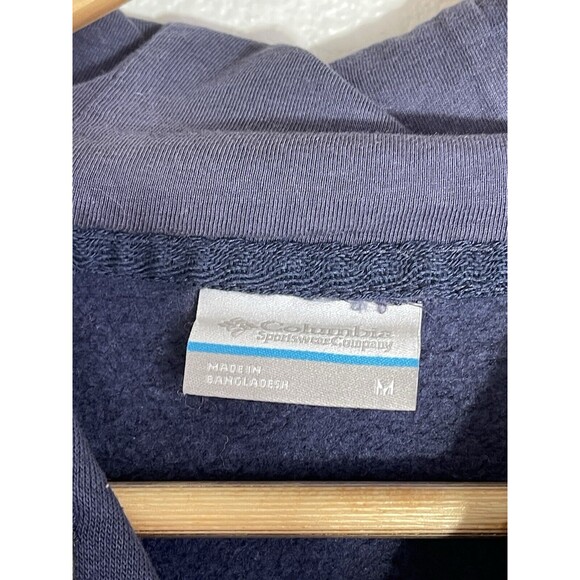 Columbia Women's Hoodie Find‎ Your True North Blue Graphic Print Size Medium M - Picture 5 of 12